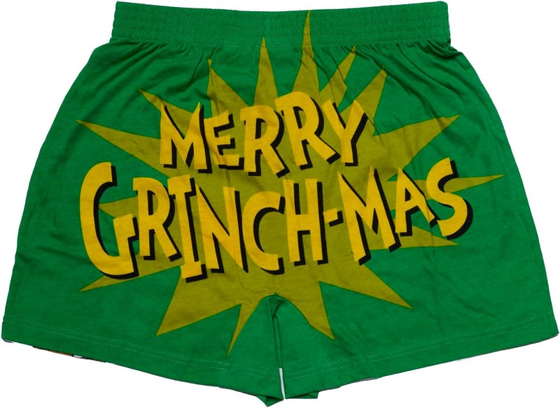 The Grinch Max Boxer Shorts Dr. Seuss Slim-Fit with Gift Box - Image 3
